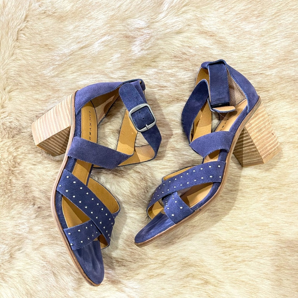 Lucky Brand Kesey Morroccan Blue Size 8.5 - Picture 3 of 7